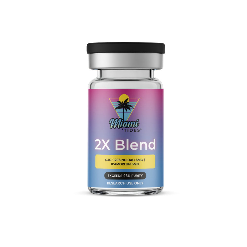2X Blend CJC-1295 Without DAC (5mg) / Ipamorelin (5mg)